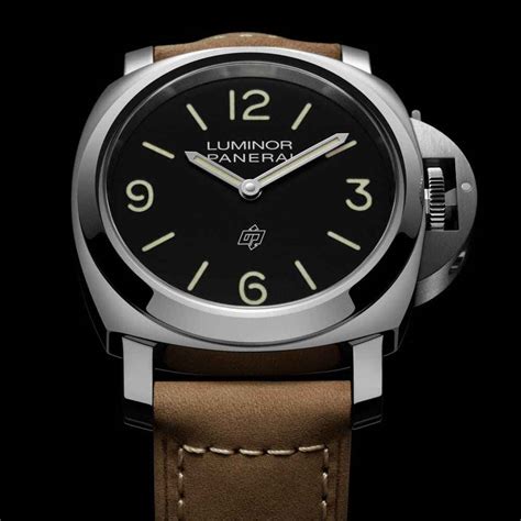 panerai pam 000 luminor base logo acciaio 44mm|luminor base logo.